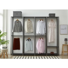 우드빌 드레스룸 시스템 행거 옷장 붙박이장 노블 G6401/G8401